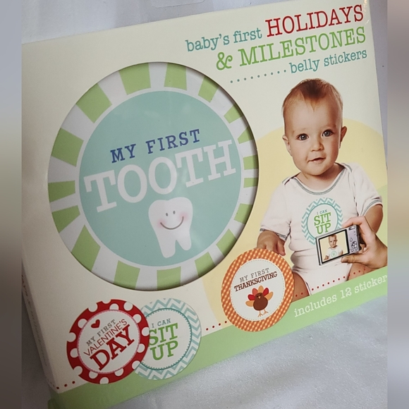 NEW Baby's First Holidays & Milestones Belly Stickers - Picture 6 of 7